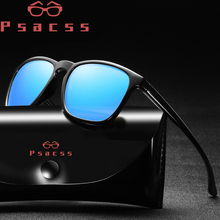 Мужские квадратные поляризационные солнцезащитные очки Psacss, дизайнерские солнцезащитные очки для вождения, рыбалки, высокое качество, UV400, 2019 2024 - купить недорого