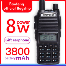 baofeng uv-82 walkie talkie  8w Dual-Band uhf&vhf two way radio uv 82 FM Ham radio 10KM Long Range Powerful woki toki (black) 2024 - buy cheap
