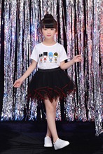 New Children Short Tulle Petticoat Mosaic Skirt Crinoline Surrounding Petticoat Dress Cupcake Dress Tutu 2024 - buy cheap