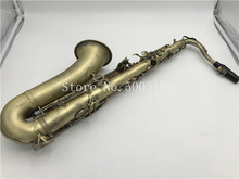 BULUKE  Bb Tenor B Flat Brass Saxophone  Unique Antique Copper Sax Musical Instruments With Case Mouthpiece 2024 - buy cheap