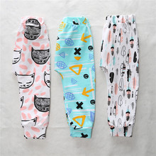 CP186 kids Leggings Atutmn Cartoon Baby Leggings Pants Children Trousers Harem Pants Baby Boy Trousers 1-4T children Clothing 2024 - buy cheap