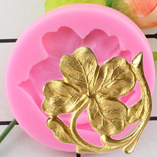 Clover Medallion Silicone Molds Fondant Cake Decorating Tools Cupcake Topper Silicone Mold Leaves Chocolate Gumpaste Candy Mould 2024 - buy cheap