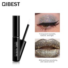Qibest eye makeup liquid glue gel for glitter loose powder moisture oil control waterproof long lasting eyeshadow gel QB010 2024 - buy cheap