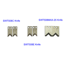 Juego de cuchillas de acero para máquina cortadora de pelado de cables, Juego de 2 unids/set para SWT508C SWT508E SWT508MAX-25 SWT508SDB SWT508-NX2 2024 - compra barato