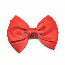 100pcs 4inch Red Fashion Lady Hair Acessories Ribbon Bow Headwear Free Shipping 2024 - buy cheap