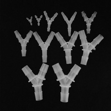 1 шт., пластиковые 3-ходовые переходники для шлангов Y, 2,4-15,8 мм 2024 - купить недорого