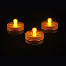 24pcs/lot Waterproof Underwater Battery Powered Submersible LED Tea Lights Candle for Wedding Party Decorations 2024 - buy cheap