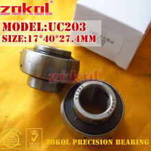 ZOKOL bearing UC203 90503 Pillow Block Ball Bearing 17*40*27.4mm 2024 - buy cheap