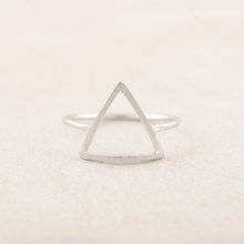 New Arrival fashion geometry decorative pattern triangle ring Deltoid design wholesale 30pcs lot 2024 - buy cheap