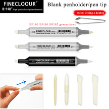 Finecolour Alcohol Based Ink Blank penholder EF100/EF101/EF102 8Pcs/Box Marker Pen Replacement Double Head For Drawing Supplies 2024 - buy cheap