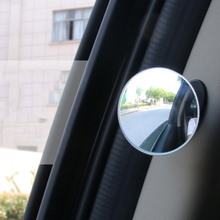 Автомобильные вспомогательные зеркала, боковые двери, вращение на 360 градусов, для слепых зон, интерьер, фоторазмер 5 см, автошпигель 2024 - купить недорого