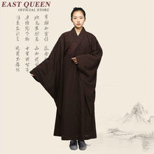 Buddhist monk robes buddhist monk clothing shaolin monk robes female male shaolin uniform KK1775 H 2024 - buy cheap