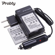 2Pcs PROBTY 1800mAh EN-EL5 EN EL5 Li-ion Camera Battery + Charger for Nikon CoolPix 3700 4200 5200 5900 7900 P3 P4 P80 P9 P530 2024 - buy cheap