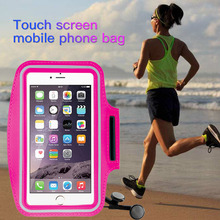 Водонепроницаемый спортивный браслет для бега 4,0-6,5 дюймов Чехол для мобильного телефона для iPhone Samsung Xiaomi Huawei 2024 - купить недорого