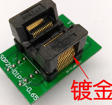 SSOP28 to DIP28 Socket CNV-SSOP-34/OTS-28(34)-0.65 IC programmer socket adapter 2024 - buy cheap