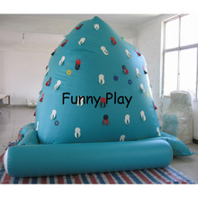 water iceberg with climbing wall for sale summer water park  iceberg with slide rock climbing mountain water iceberg 2024 - buy cheap