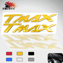 Новые мотоциклетные автомобильные наклейки на бак эмблема значок наклейка 3D колесо бака для YAMAHA TMAX 500/530 2001-2017 T-AMX 530 SX/DX 18-19TMAX500 2024 - купить недорого