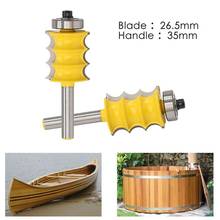 3 Grooves 1/4 Shrank Woodworking Router Bit Milling Cutter Trimming Engraving Carpentry Machine 2024 - buy cheap