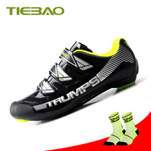 Tiebao обувь для шоссейного велосипеда sapatilha кроссовки Ciclismo обувь для велоспорта спортивная обувь для верховой езды на велосипеде zapatillas deportivas mujer 2024 - купить недорого