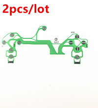 2 шт./лот, новая версия, проводящая пленка, клавиатура, гибкий кабель, ленточная печатная плата для контроллера SONY Dualshock 4 Pro PS4 Pro JDM-040 2024 - купить недорого