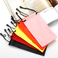 1PC Waterproof Drawstring Pouch Bag Case For Sunglass Glasses Cellphone MP3 Camera Random delivery 2024 - buy cheap