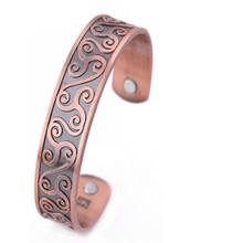 Brazalete vikingo para hombre y mujer, amuleto con patrón de Triskele, tótem famoso nórdico, protección para el propietario, envío directo 2024 - compra barato