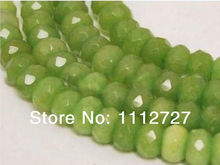 5x8mm Fashion facted Green Peridot Abacus Jewelry Stone loose Beads Fashion Jewelry Making Design 15''AAA Wholesale Price 2024 - buy cheap