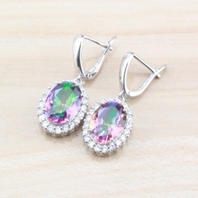 Luxury  Women Jewelry Manny Color Blue Pink Yellow Green Purple Red Long Drop Earrings Free Shipping&Gift Box ES09 2024 - buy cheap