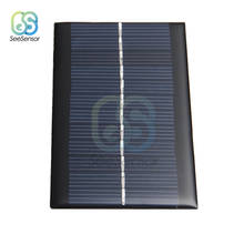 Mini Panel de energía Solar de 1W, 6V, 100MA, bricolaje para cargadores de batería de teléfono móvil, Panel Solar portátil para cargador 2024 - compra barato