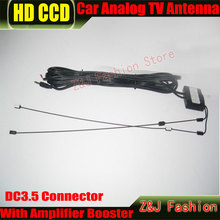 Car Antenna Analog Car analog TV antenna with built-in signal amplifier Car TV antenna Car Analog TV antenna 2024 - buy cheap