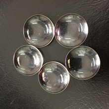 Prisma de vidro óptico de ampliador 24mm, lente redonda dupla convexa para decoração diy da ciência, 8 peças 2024 - compre barato