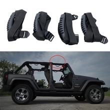 4Pcs Grab Handles Grip Bar Pulling Tab For Jeep Wrangler YJ TJ JK JL JKU Sports Sahara Freedom Rubicon Door Handlebar 1956-2018 2024 - buy cheap