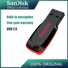 Sandisk pen drive USB Flash 8gb 16gb 32gb 64gb 128gb CZ50 mini Cle USB 2.0 Stick Jump Drives Disk Pendrive memoria usb 2024 - buy cheap