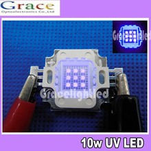 1pcs 10W UV LED high power led lamp light 395-405nm 70Lm purple led 900mA 10-12V free shipping 2024 - buy cheap
