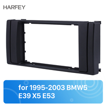 Harfey-Kit de Panel de instalación embellecedor de Radio de coche, marco de 2DIN para 1995, 1996, 1997, 1998, 1999, 2000, 2001, 20002, 2003, BMW5, E39, X5, E53 2024 - compra barato