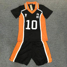 2017 Verdadeiro Voleibol Haikyuu Karasuno High School de Vôlei Clube Hinata Shyouyou Cosplay Traje Uniforme de Basquete Sportswear 2024 - compre barato