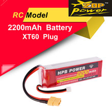 ZOP Power-batería Lipo de 11,1 V, 2200mAh, 30C, 3S, enchufe en T, enchufe XT60, recargable para Dron de carreras, multicóptero, modelo de coche 2024 - compra barato