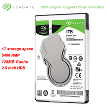 Seagate 1TB BarraCuda SATA Interface 6Gb/s 128MB Cache 2.5-Inch 7mm 5400rmp AgileArray Internal Hard Disk Drive for Laptop 2024 - buy cheap