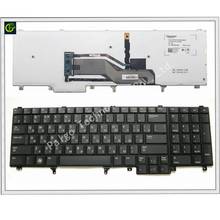 Russian backlit Keyboard for Dell Latitude E6520 E5520 E5530 E6530 E6540 M4700 M6700 E5520M M4600 M6600 M6800 RU trackpoint 2024 - buy cheap