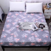 Flamingo Fitted Sheet With Elastic Band Deep 25cm Mattress Cover Bedding Linens Bed Sheets On Elastic Band Flamingos Bed sheet 2024 - compre barato