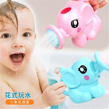 1 pc Baby cartoon elephant shower cup newborn child shower shampoo cup baby shower water spoon bath cup 2 color 2024 - buy cheap