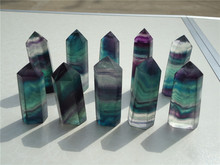 10 Small Nice Natural Green Blue Purple Fluorite Crystal Terminate Point Healing from China Wholesales 2024 - buy cheap