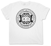 Miskatonic University I Vintage T-Shirt - Arkham Lovecraft Hp Sign Cthulhu Call New 2019 Fashion 100% Cotton Man T Shirt 2024 - buy cheap