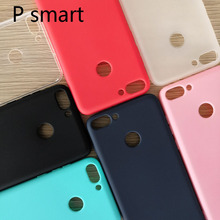 Capa de silicone tpu colorida enjoy p smart, 5.65 polegadas, enjoy 7s matte, proteção macia para soft p smart 2024 - compre barato