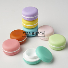 Candy Color Macarons empty cosmetic containers Lipstick lip balm holder DIY sub-bottling cream jars F1258 2024 - buy cheap