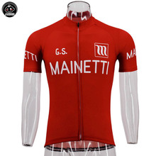 NEW Classical Retro Red Maillot pro RACE Team Bike Cycling Jersey Tops Breathable Customized Jiashuo 2024 - buy cheap