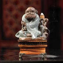 Longquan celadon-Quemador de incienso de humo, placa cerámica de dharma maitreya, artículos de mobiliario 2024 - compra barato