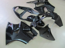 Kit de inyección de molde de carenado para KAWASAKI Ninja ZX6R 00 01 02 ZX6R, 2000, 2001, 2002, todo brillante, negro, juego de carenados + 7 regalos, SL16 2024 - compra barato