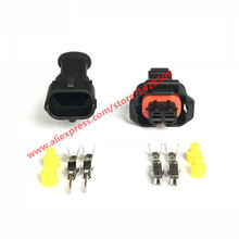 10 Set 2 Pin 1 928 403 874 Female Male 3.5mm Auto Sensor Plug Waterproof Electrical Wire Connector 2024 - buy cheap