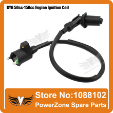Universal  Ignition Coil Fit To GY6 50cc 125cc 150cc 200cc Motorcycle Scooter ATV Quad Buggy Free of Shipping 2024 - buy cheap
